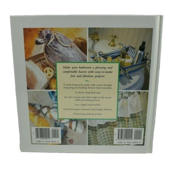 Readers Digest Fast and Fabulous Low-Sew Bathroom Projects 1998 Hardcover - Picture 2 of 3